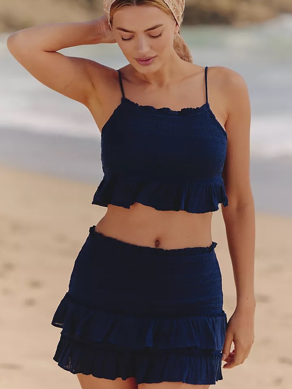 Celandine Gauze Skirt and Top NWT